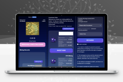 英文投资理财源码挖矿源码投资理财系统源码