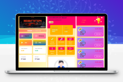 SENNA海外广告奖励投资理财源码/附详细教程